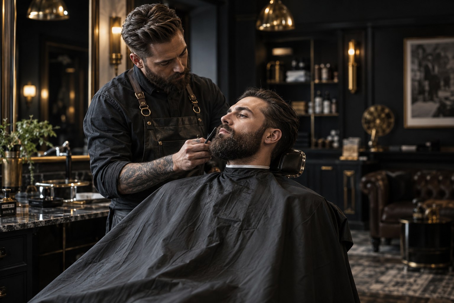 Bravo Barbearia — imagem conceitual